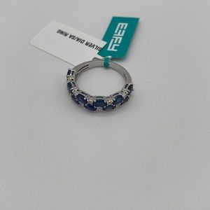 Effy Sapphire and Diamond Ring